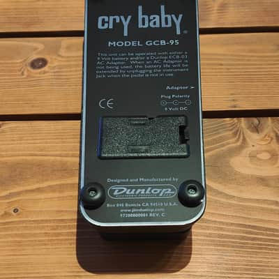 Dunlop GCB95 Cry Baby Standard Wah - Black image 1
