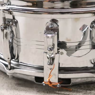 Slingerland 5x14" COB Gene Krupa Snare Drum w/ Brass Hoops Vintage 1960's image 5