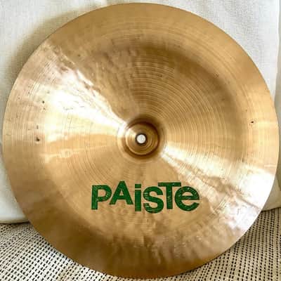1980-1985 SWISS MADE PAISTE 505 14” CHINA TYPE CYMBAL image 2