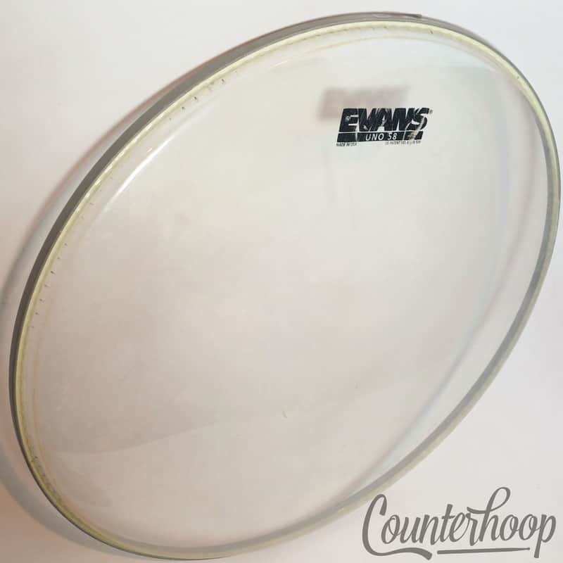*Evans 16" Floor Tom Drum Head Uno 58 Clear USA* image 1