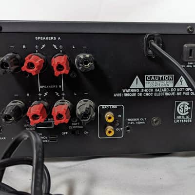 NAD C370 Stereo Integrated Amplifier - 2001 Black image 11