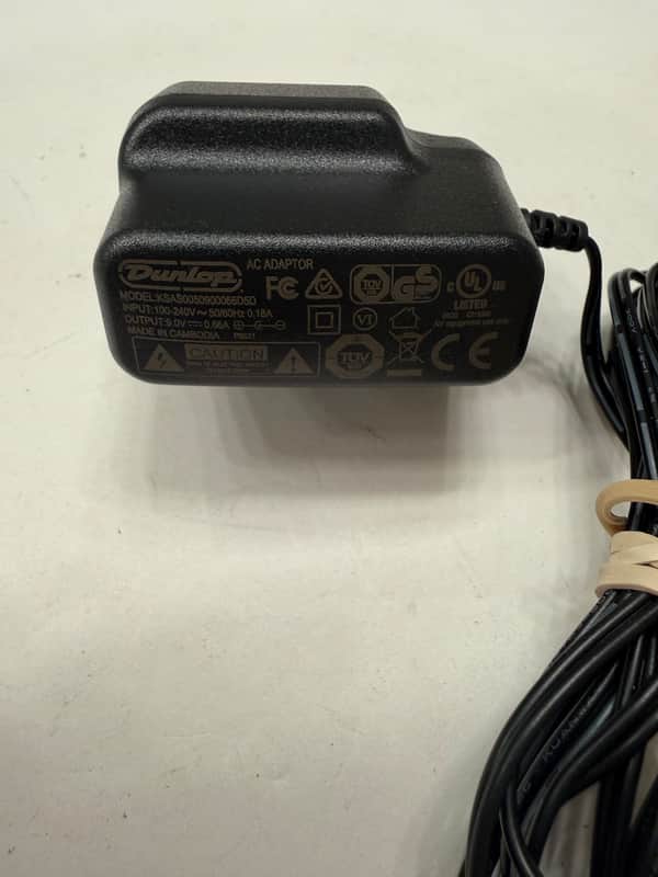 Dunlop MXR 9v 9.0v 0.66A AC/DC Guitar Effect Pedal Original Power Supply Adapter image 1