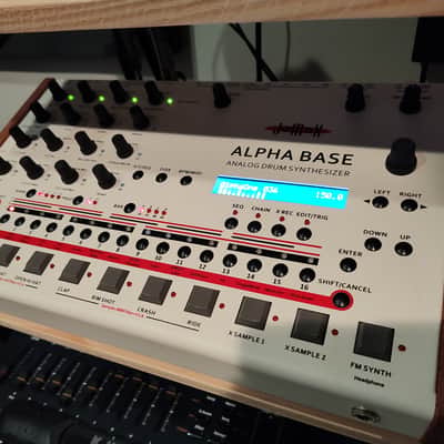 JoMox Alpha Base Analog Drum Synthesizer 2017 - Present - White / Natural image 1