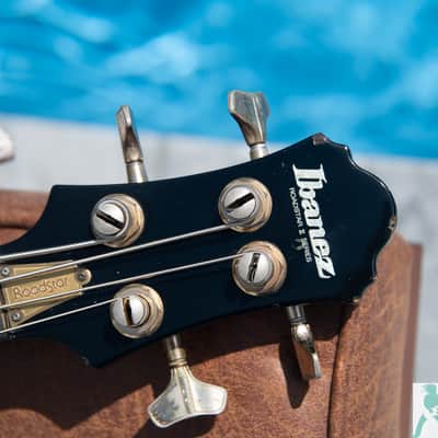 Classic 1987 Ibanez RB835 Roadstar II Series Bass - Rare Dark Wine - Made in Japan - Pro Set Up mw Perfect Frets/Action/Intonation! image 3