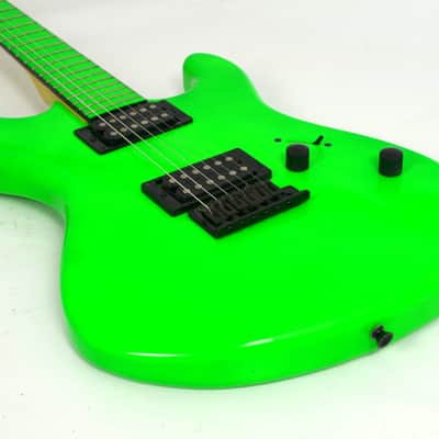 Dean Custom Zone 2 HB Florescent Green image 2