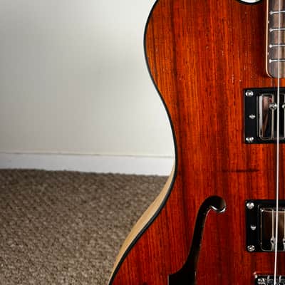 Catalyst Ember Semi-Hollow Electric Guitar - Padauk - Satin Nitro image 7
