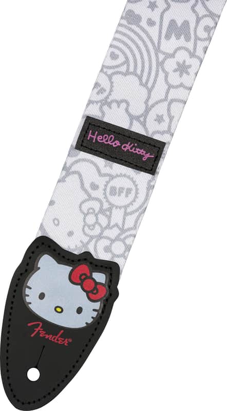 HELLO KITTY BICYCLE STRAP 8こ 099-0637-223 Fender X Hello Kitty Poly Strap 2 Inch Signature