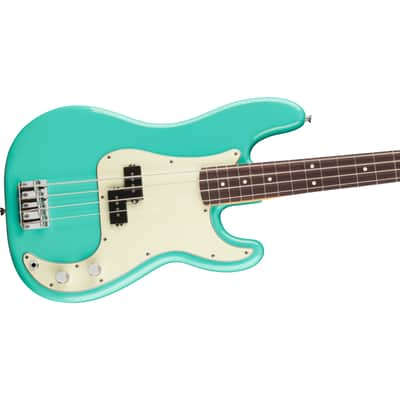 Fender 75th Anniversary Player II Precision Bass RW Seafoam Green - 4-String Electric Bass image 4