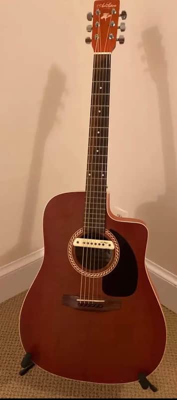 Art & Lutherie (Godin) CW Cedar About 2000s - Red Flat image 1