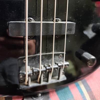 Peavey Foundation S Bass (Late 1980s) - Made in USA - All Black w/ Original Hardshell Case image 3