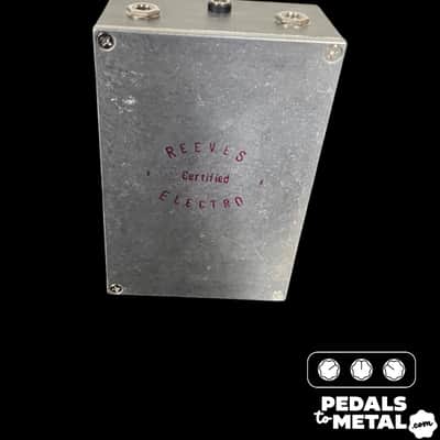 Reeves Electro BHS-A Black Hat Sound Alpha Fuzz Pedal - 2025 - Silver X13038 image 8