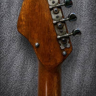 Vintage 1960s Teisco Del Rey MIJ Offset – Single Pickup, Original, Clean Player image 9