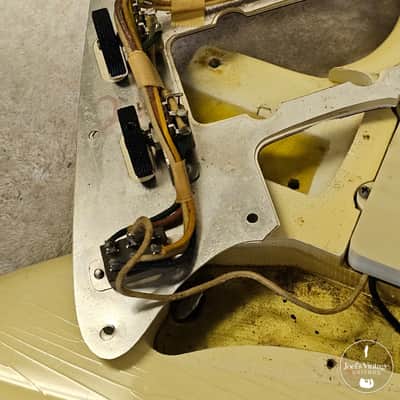 Fender Jazzmaster 1965 Olympic White L Plate image 12