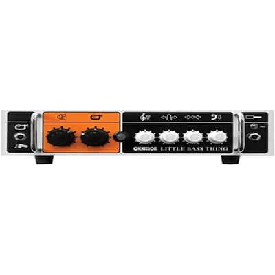 Orange Little Bass Thing 500-Watt Class-D Bass Amp Head 2020 - Present - White / Orange / Black image 1