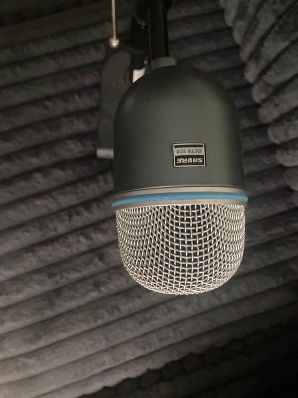 Shure BETA 52A Supercardioid Dynamic Bass Drum Microphone 2002 - Present - Black image 1