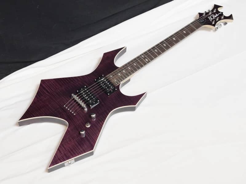 BC RICH Revenge Warlock GUITAR Trans Purple - Widow Headstock - Humbuckers - NEW image 1