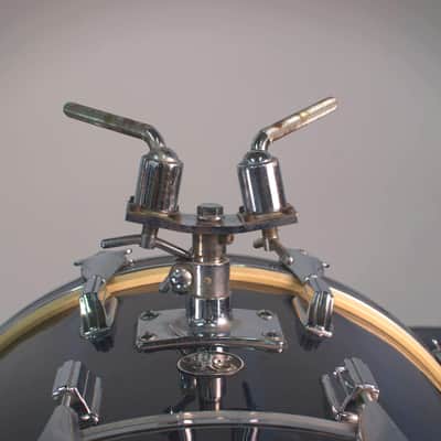 Hoshino (Pre Tama, MIJ) '5075' Super Deluxe Model Drum Kit in Fine Black image 8