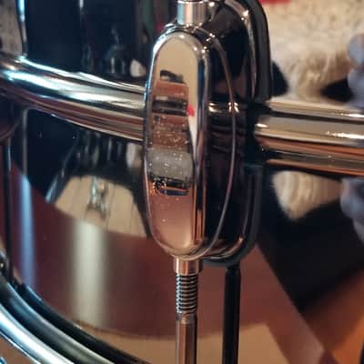Tama LST158 SLP Big Black Steel Snare Drum - 15x8 image 9