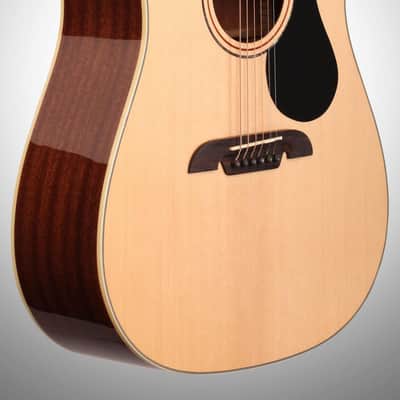 Alvarez AD60 Artist 60 Series, Dreadnought Acoustic Guitar, Natural Finish image 3