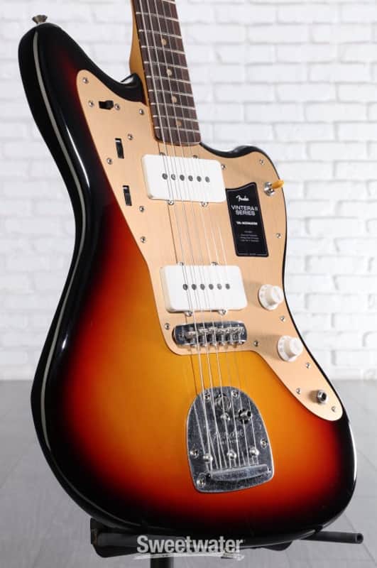 Fender Limited Vintera II Road Worn '50s Jazzmaster Electric Guitar - 3-tone Sunburst (JzzMV2RW50SBd1)