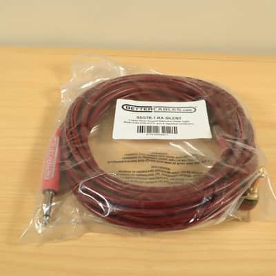 Silver Serpent Instrument Cable SSGTR-7-RA-Silent Right Angle image 3