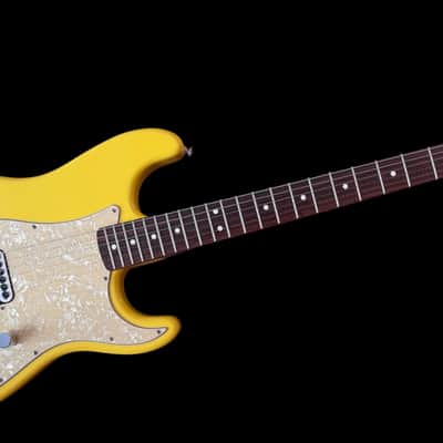 Original 2002 Fender Limited Tom Delonge Stratocaster Graffiti Yellow image 1