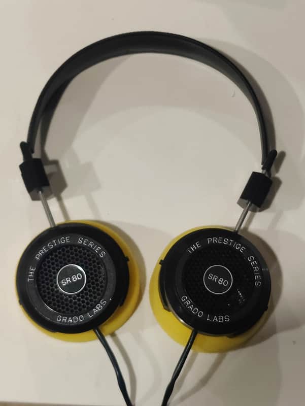 Grado Labs SR80 Prestige Series Open-Back Headphones 2021 - Present - Black