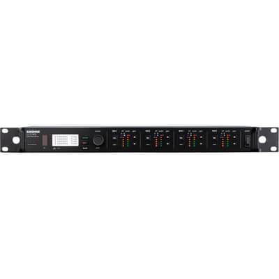 Shure ULXD4Q Quad-Channel Digital Wireless Receiver (G50: 470 to 534 MHz) image 2
