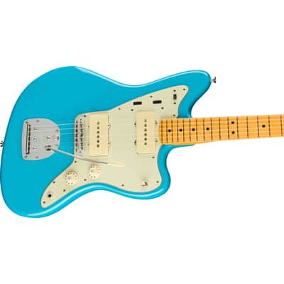 Fender American Professional II Jazzmaster MN (Miami Blue) - Electric Guitar image 3