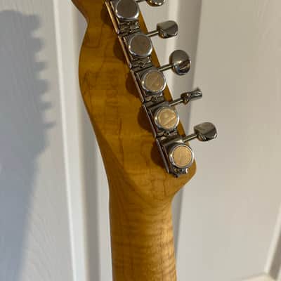 Warmoth (Fender) Telecaster Thinline Deluxe 2021 - Mahogany Gloss image 7