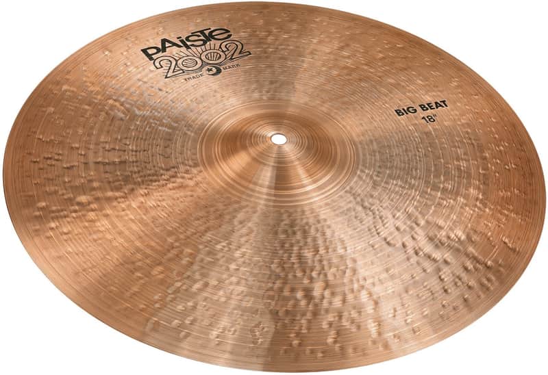 Paiste 18" 2002 Black Big Beat Crash image 1