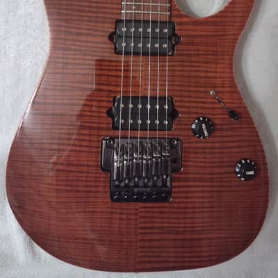 Ibanez Prestige RG3120F-DAM Electric Guitar - Dark Amber image 5