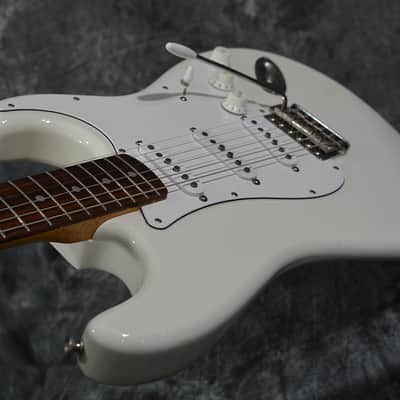 Squier Waynes World Limited Edition Fender Japan Stratocaster Vintage 1992 Olympic White w FAST Same Day Shipping image 6