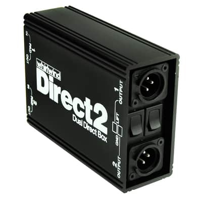 Whirlwind DIRECT2 2 Channels Passive Direct Box image 1