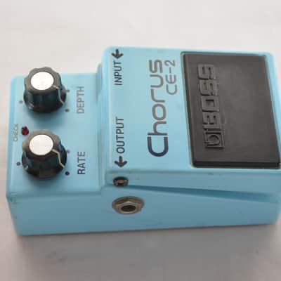 BOSS CE-2 Chorus Silver Screw 4-Digit Serial Black Label Made in Japan 1979 w/ Original Box image 10