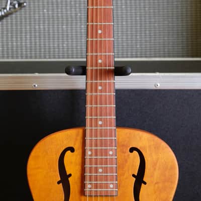 Epiphone Dobro Hound Dog Round Neck Resonator Guitar Vintage Brown image 8
