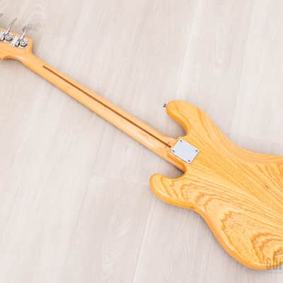 1989 Fender Precision Bass ‘70 Vintage Reissue PB70-700 Natural Ash w/ Case, Japan MIJ Fujigen image 13