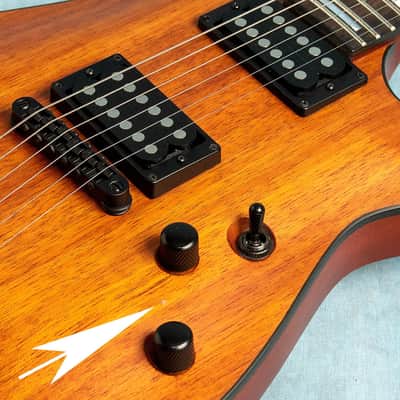 USED Schecter Diamond Series C-1 Koa Natural 2018 Electric Guitar w/OHSC image 4