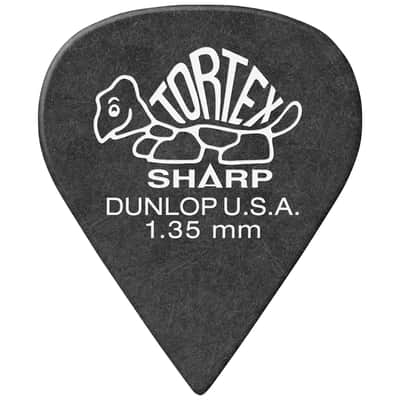 412P135 Tortex Sharp 1,35mm Sachet de 12 Dunlop image 2