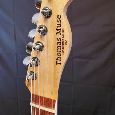 Thomas Muse Guitars Valkat-0004 2020 Western Red Cedar / Birdseye Maple and Mahogany / HH image 15