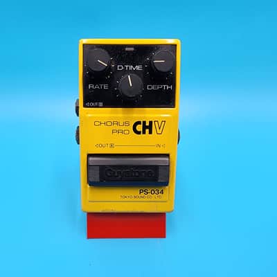 Rare Guyatone PS-034 Chorus Pro CH-V Guitar Effect Pedal Bass Japan Stereo Delay image 1