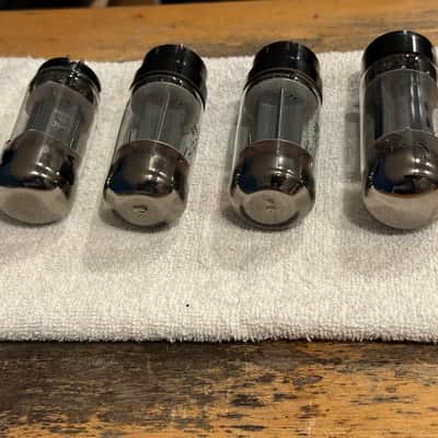 6L6 Vacuum Tubes Lot of 4 Sovtek 6L6WXT+ 5881 / 6L6WGC Mesa Boogie 440 image 5