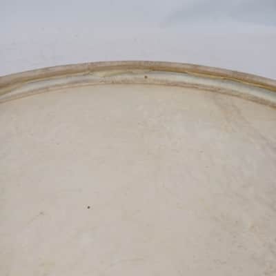 Slingerland 16"40 Radio King-Stamp Calf Skin Floor Tom Drum Batter/Resonant Head image 4
