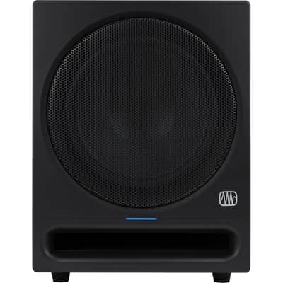 (2) PreSonus Eris Studio 8, PreSonus Eris Pro Sub 10 Subwoofer, (4) XLR Cables Bundle image 2