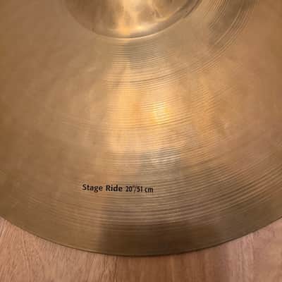 Sabian 20" HHX Stage Ride Cymbal 2001 - Present - Brilliant image 2