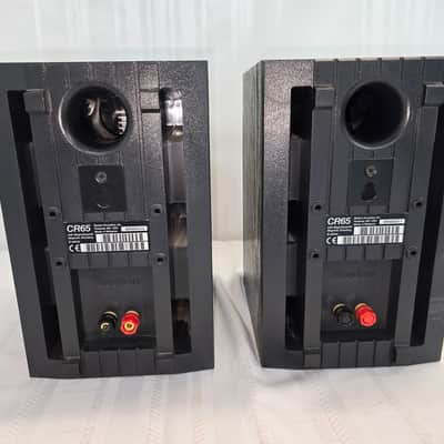 Boston Acoustics Boston Acoustics CR65 Black (Pair) 2-Way Bookshelf Speakers 90s image 5