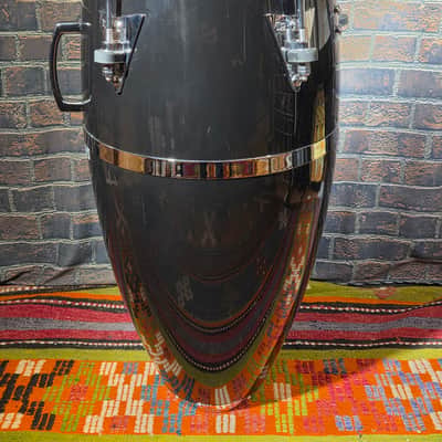 Latin Percussion 11" Patato Quinto Conga Black w/ Remo Skyndeep Head image 10