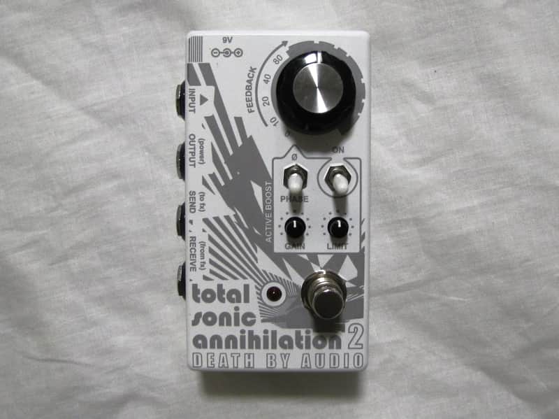 Used Death By Audio Total Sonic Annihilation Feedback Guitar Effects Pedal! image 1