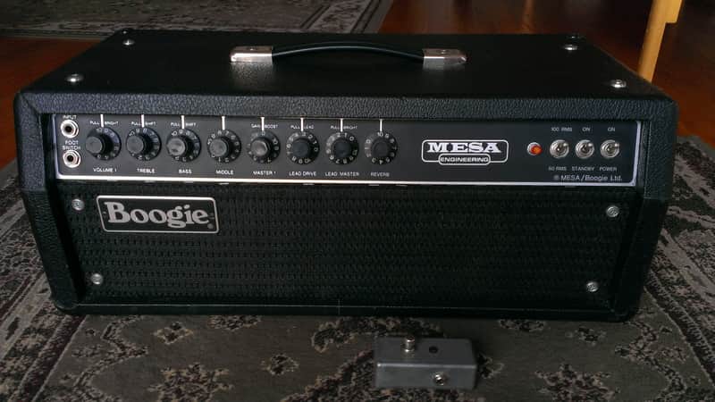 Vintage Mesa Boogie Mark IIC+ DRX head - Simulclass, Reverb, very rare X101 Export Transformer image 1