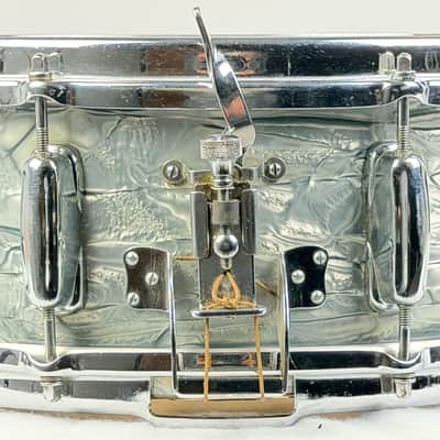 Slingerland 20/12/14/5x14" Radio King Early 60's 5n Modern Jazz Outfit - Sky Blue Pearl image 11